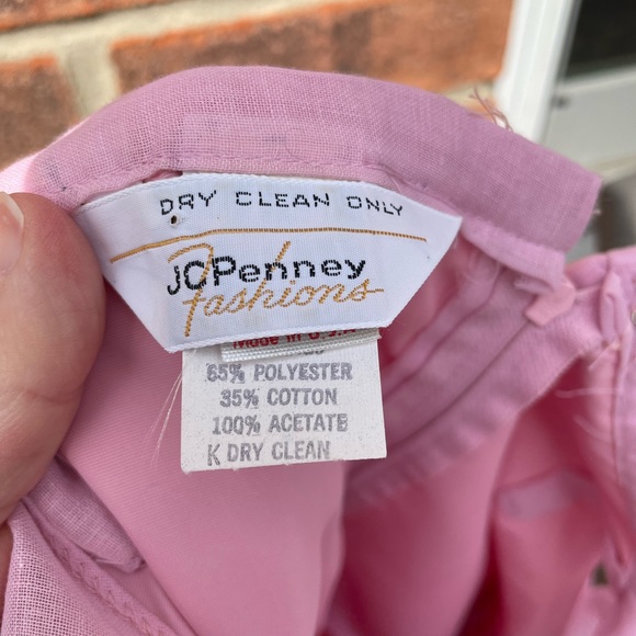 Fabulous 70’s Pink Vintage Prom Dress - Picture 6 of 8